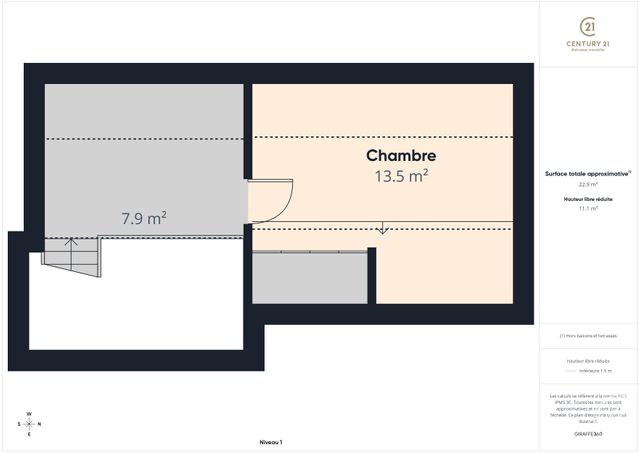 Appartement F3 &agrave; vendre - 3 pi&egrave;ces - 51,37 m2 - Rambouillet - 78 - ILE-DE-FRANCE